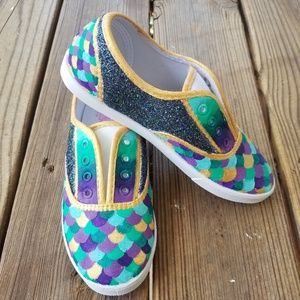Handpainted Mermaid Shoes